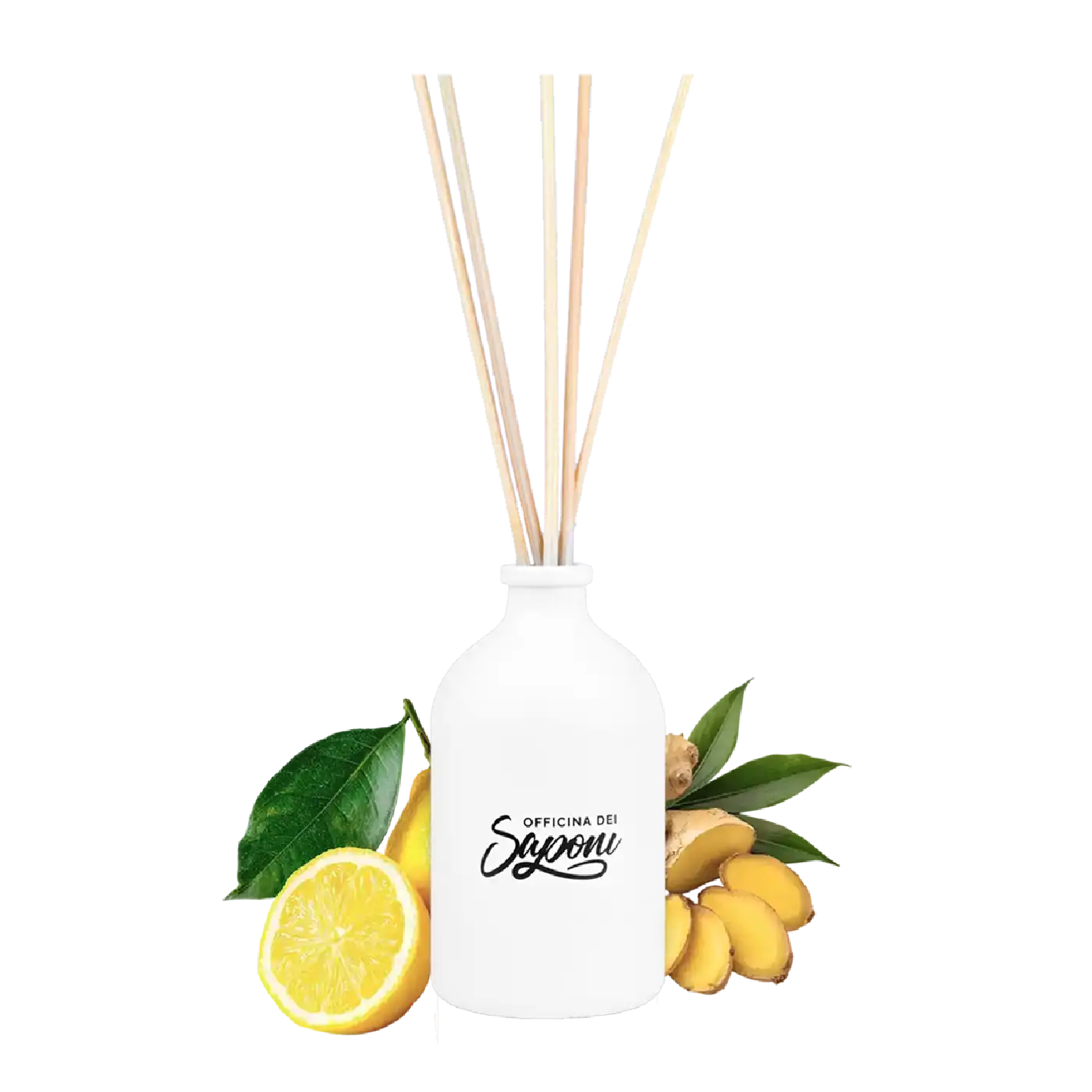 Officina dei Saponi Zenzero e Limone diffusore ambienti
