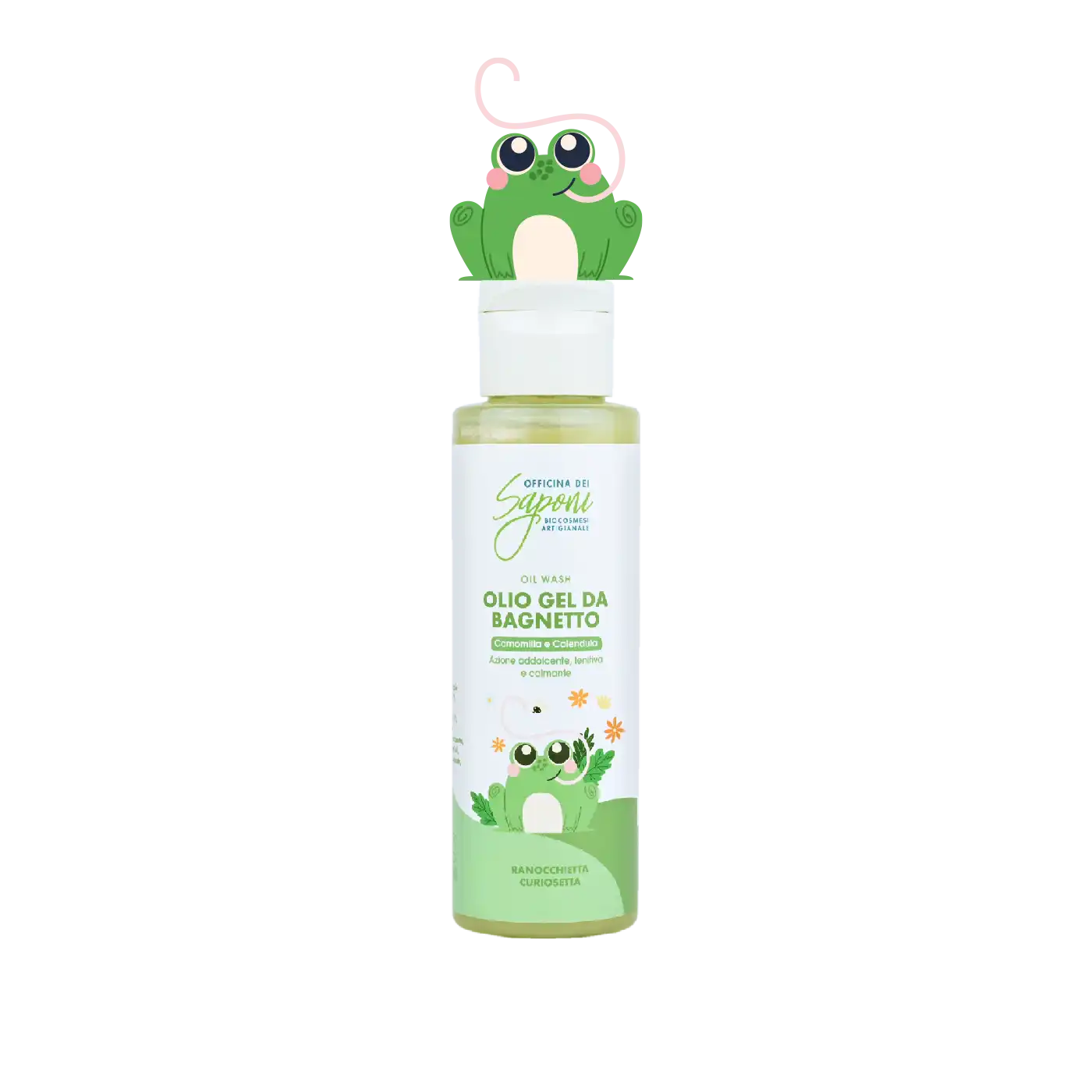 Officina dei Saponi Bimbi olio gel detergente camomilla e calendula