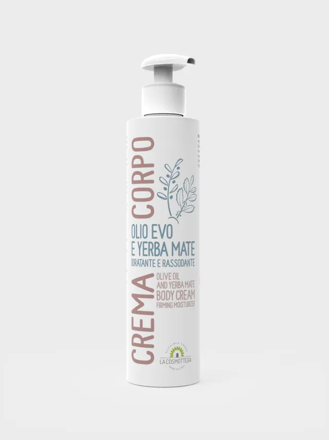 La Cosmottega Crema Corpo Olio Evo Yerba Mate 200 ml tonificante