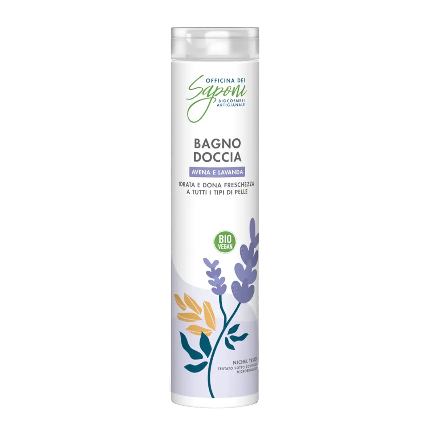 Officina dei Saponi Avena Lavanda docciaschiuma pelle sensibile