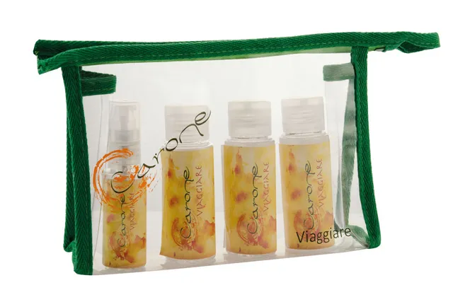 Noire di Hammam Viaggiare Pochette Kit con Crema Viso