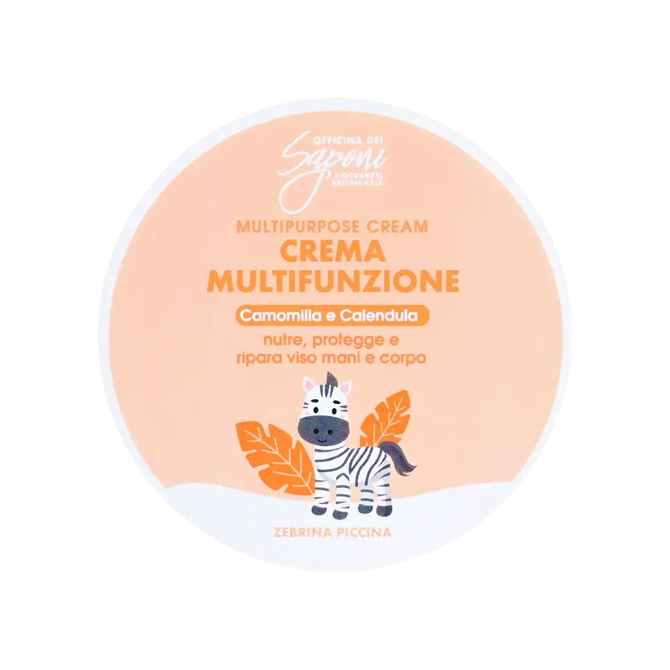 Officina dei Saponi Bimbi Crema Multifunzione Camomilla Calendula bimbi