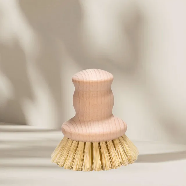 hello simple Spazzola Pentole legno faggio fibre vegetali