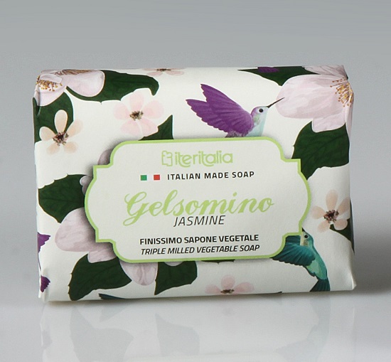 Iteritalia Primavera Saponetta extrafine 125g rosa e ambra