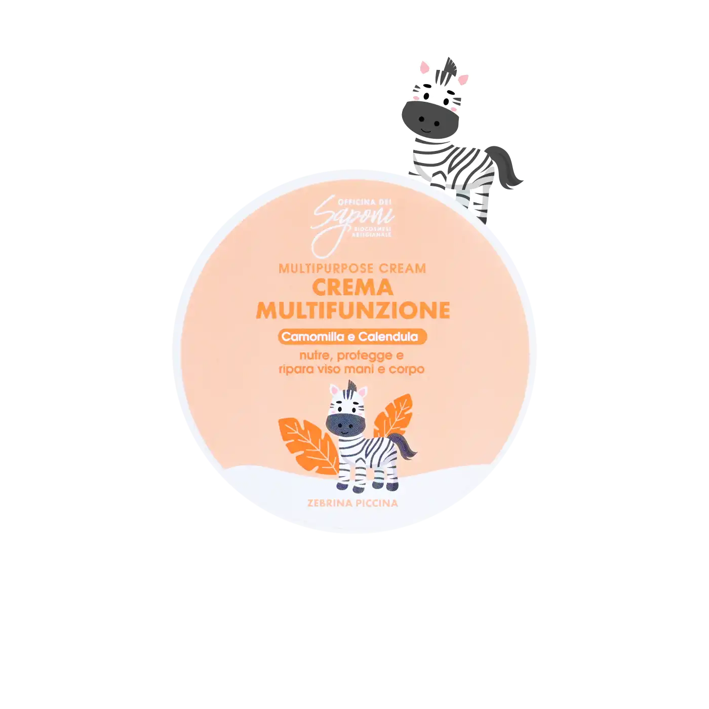 Officina dei Saponi Bimbi Crema Multifunzione Camomilla Calendula bimbi