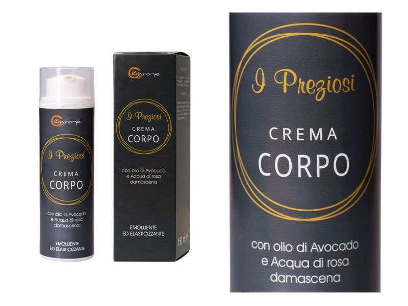 Noire di Hammam I Preziosi Morbida e Vellutata Crema Mani Corpo