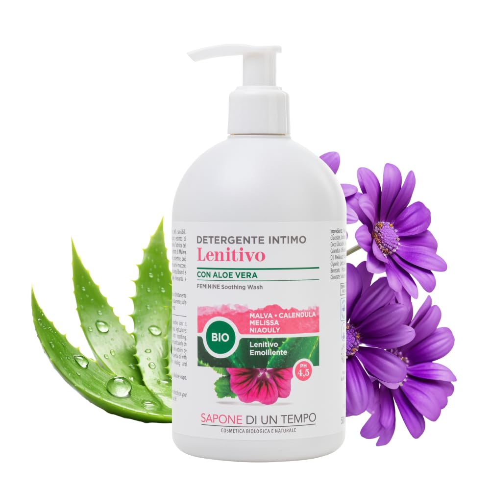 Sapone di un Tempo Detergente Intimo Delicato Altea Bio 500 ml lenitivo