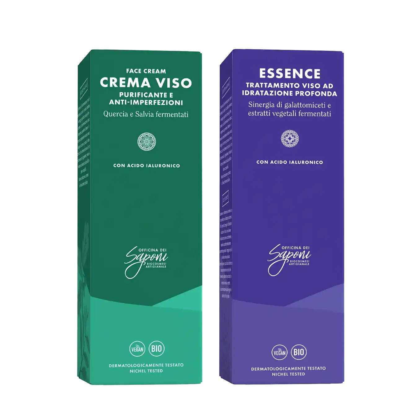 Officina dei Saponi Kit Viso Essence + Crema Purificante Anti-Imperfezioni