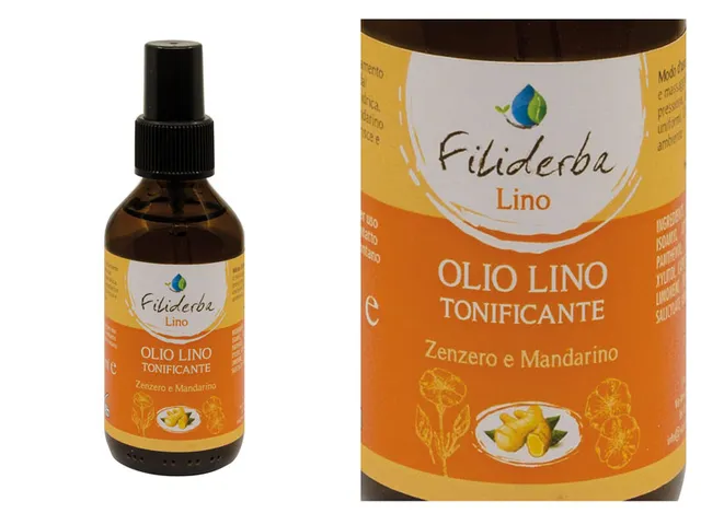 Noire di Hammam Filiderba Olio Lino 100 ml Mandarino Zenzero Bio