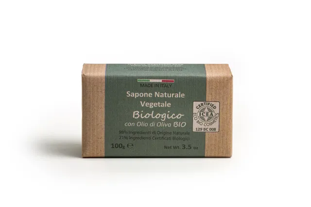Iteritalia Biologico Oliva saponetta 100g all'oliva
