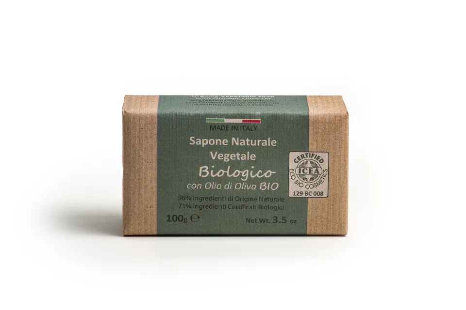 Iteritalia Biologico Oliva saponetta 100g all'oliva