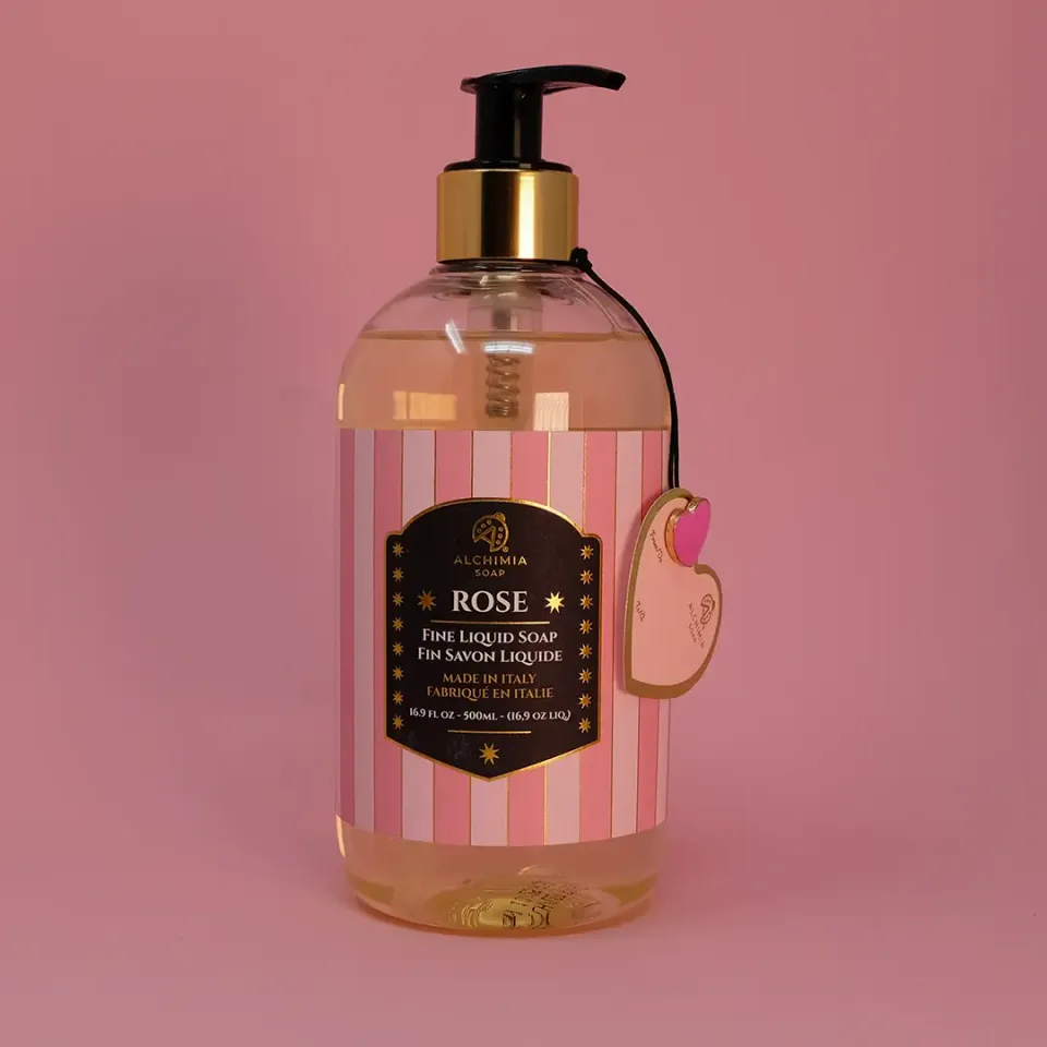 Alchimia Soap San Valentino sapone liquido rosa 500 ml delicato