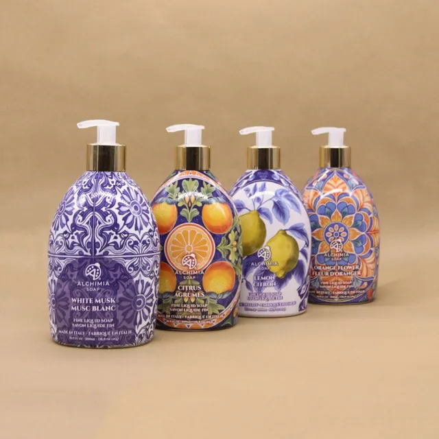Alchimia sapone liquido 500ml Blu delicato
