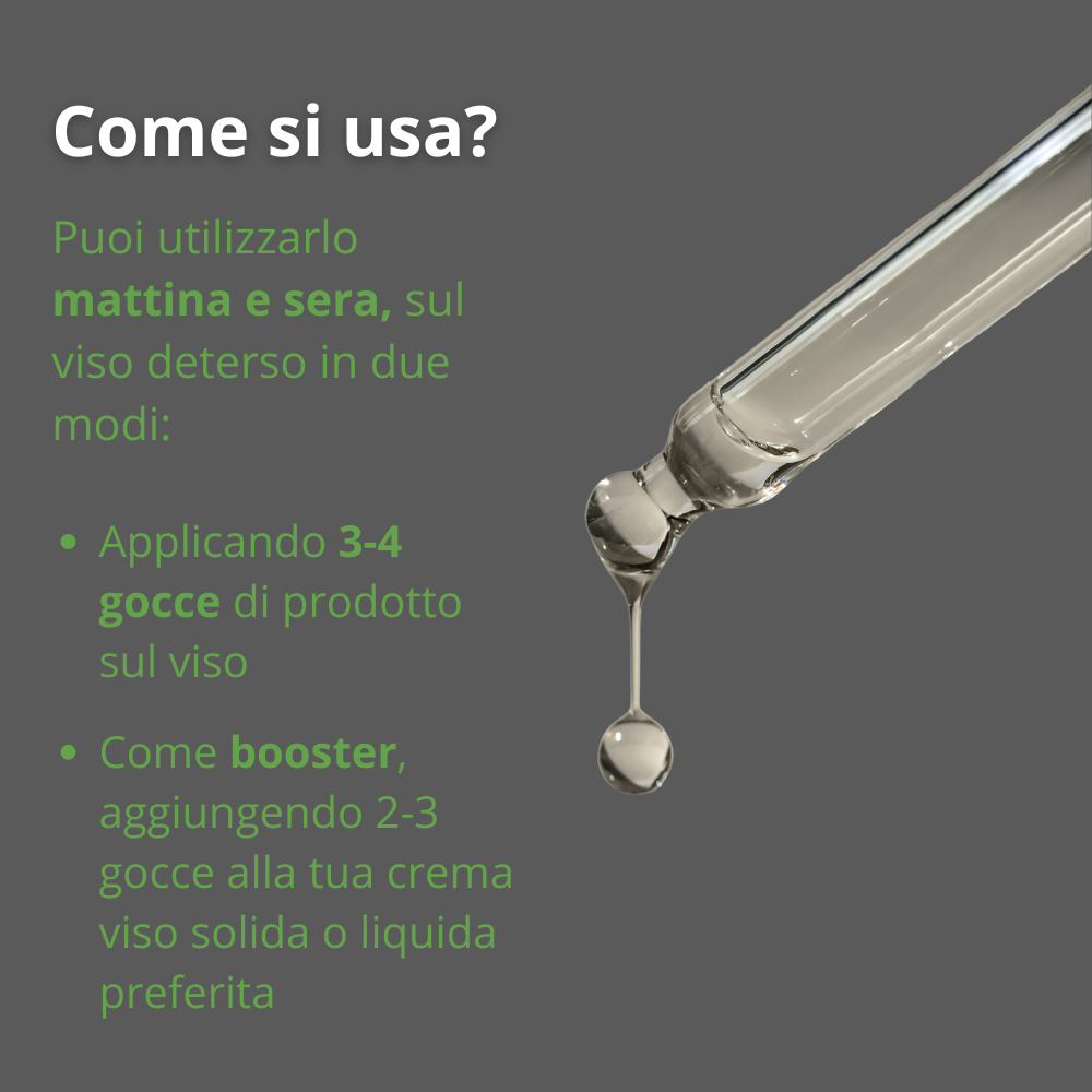 Officina dei Saponi Bifasica AHA Frutta Carbone Siero Viso perfezionante
