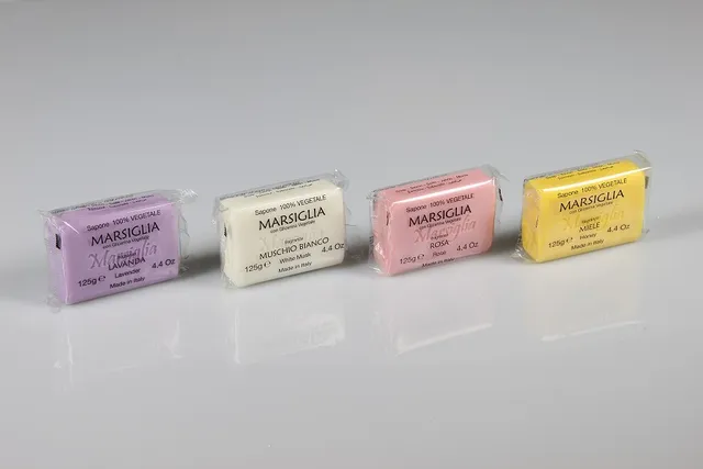 Iteritalia Marsiglia Saponetta glicerina 100g alla rosa