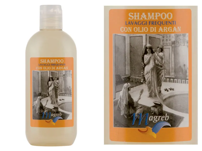Noire di Hammam Magreb shampoo argan 250 ml lavaggi frequenti