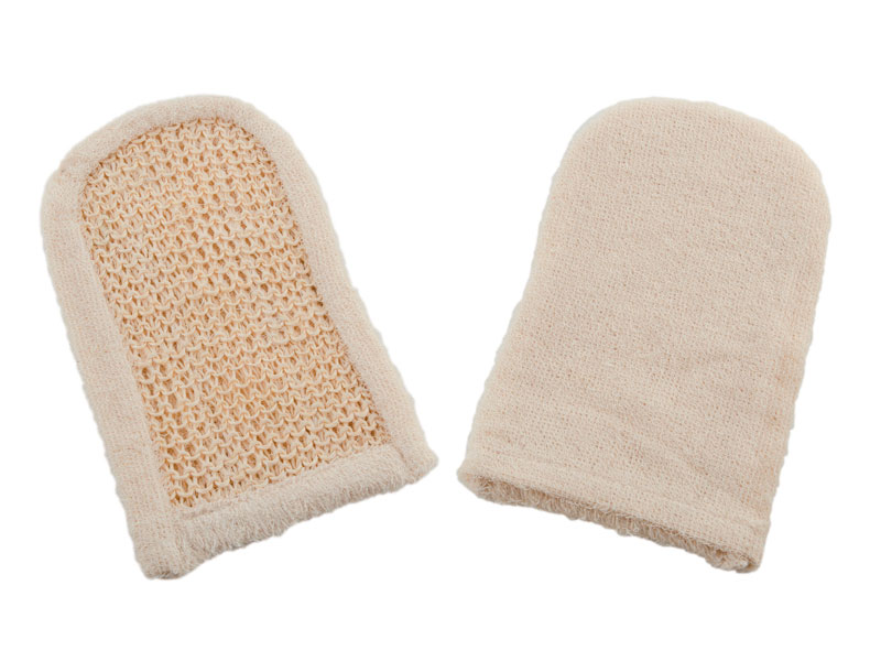 Noire di Hammam guanto in sisal cotone esfoliante corpo