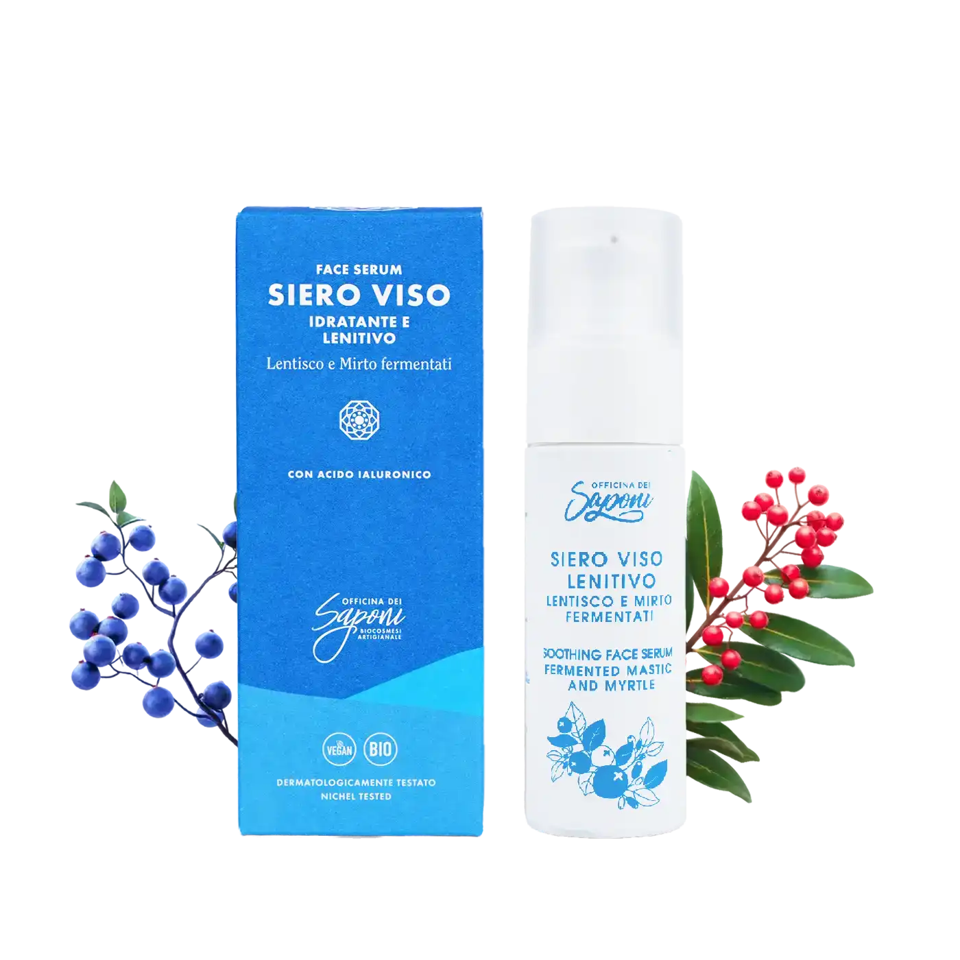 Officina dei Saponi Fermentati siero viso idratante acido ialuronico