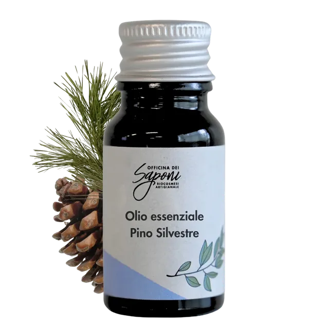 Officina dei Saponi Pino Silvestre olio essenziale 10 ml balsamico