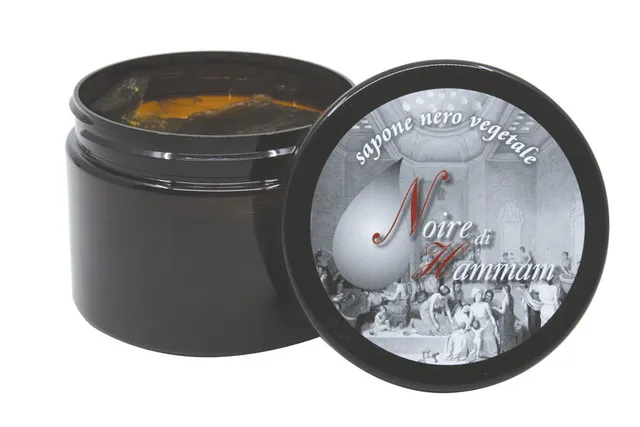 Noire di Hammam Sapone Nero Eucalipto 400 ml Esfoliante