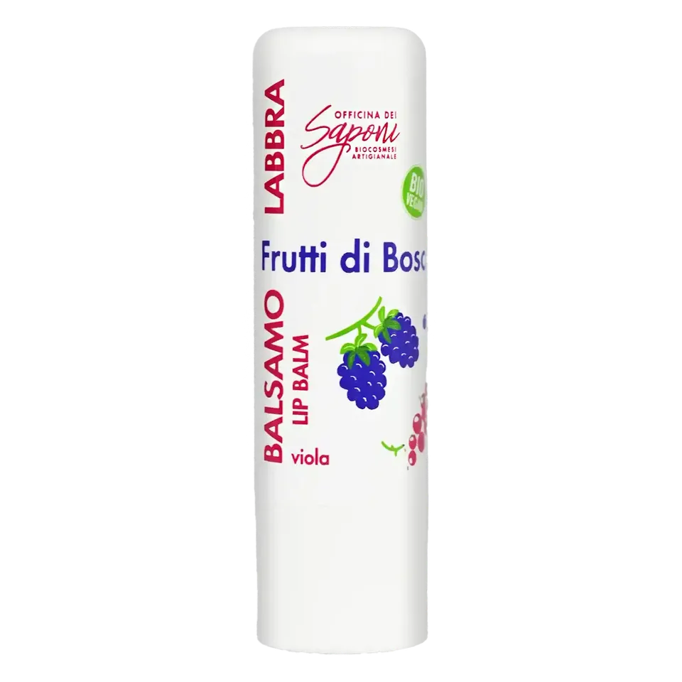 Officina dei Saponi Frutti di Bosco Balsamo Labbra idratante