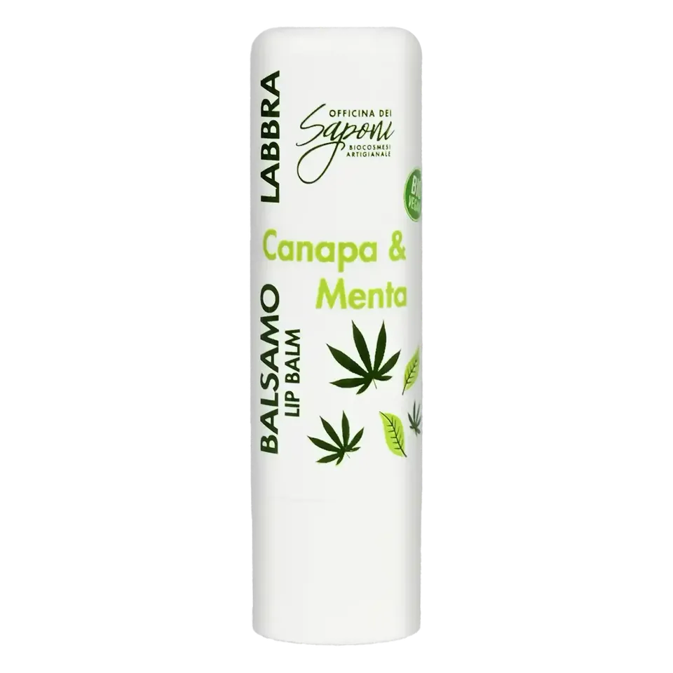 Officina dei Saponi Balsamo Labbra Canapa e Menta neutro