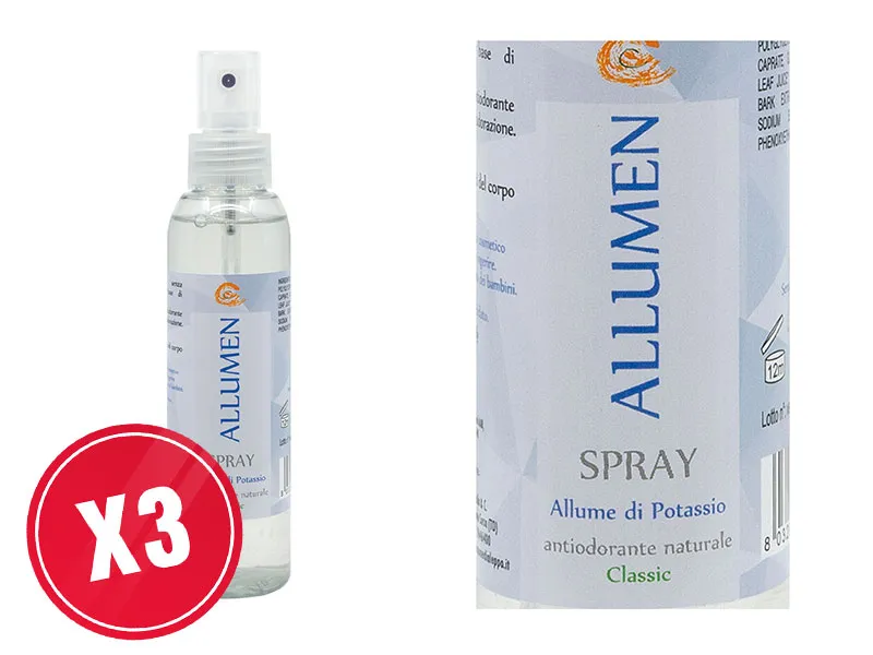 Noire di Hammam Allumen spray allume 3x125 ml