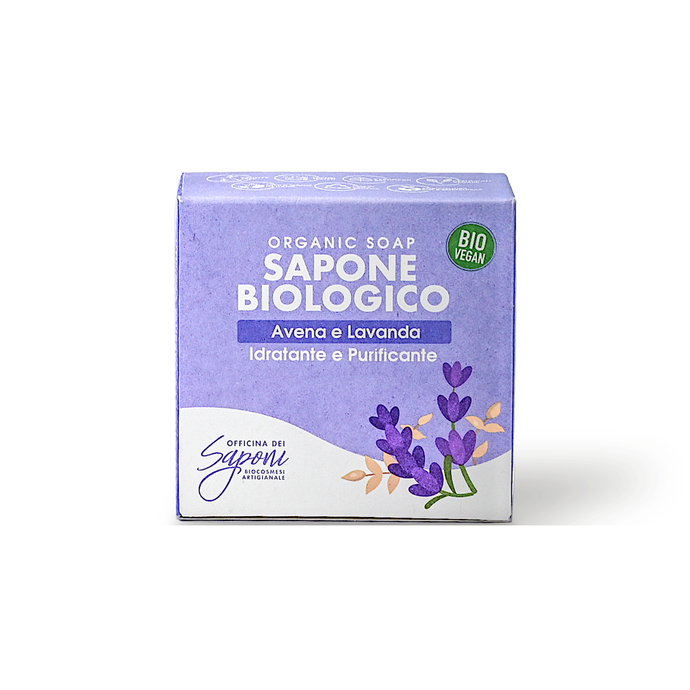 Officina dei Saponi Routine Essenziale kit avena e lavanda