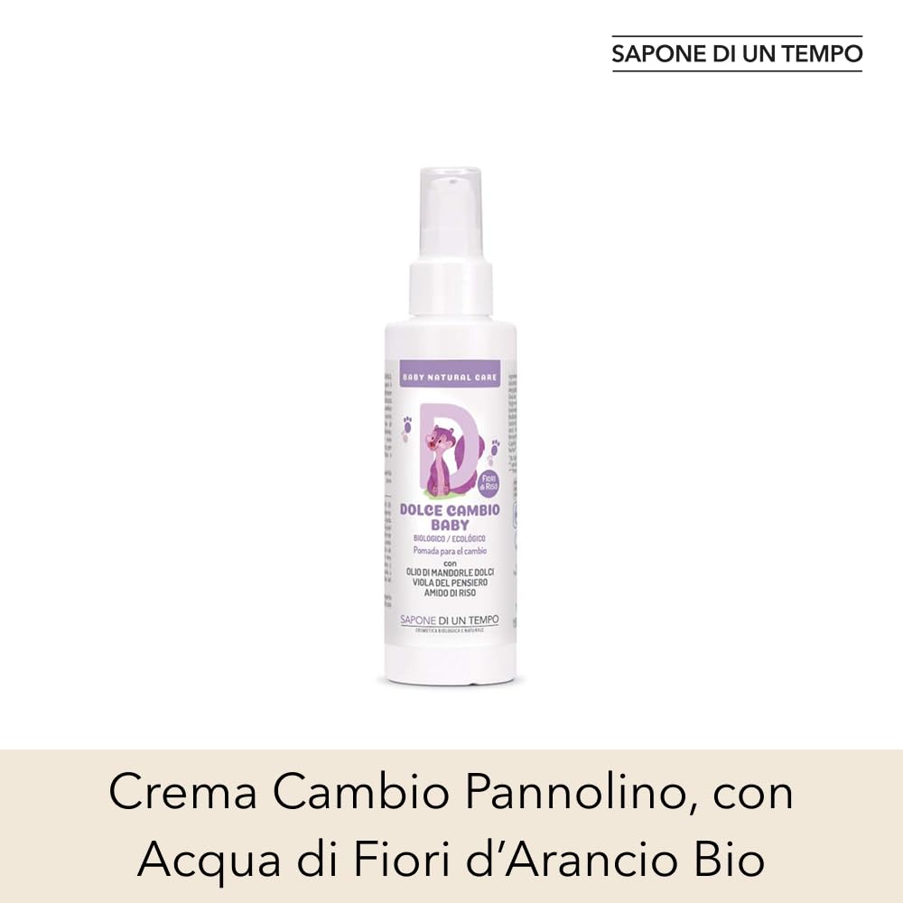 Sapone di un Tempo Crema Cambio Pannolino Baby Lenitiva