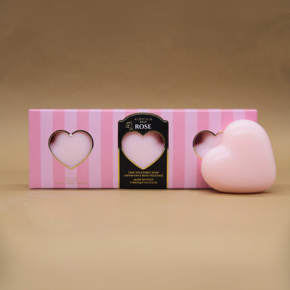 Alchimia Soap Cuoricini Saponetta 3x100g Vegetale
