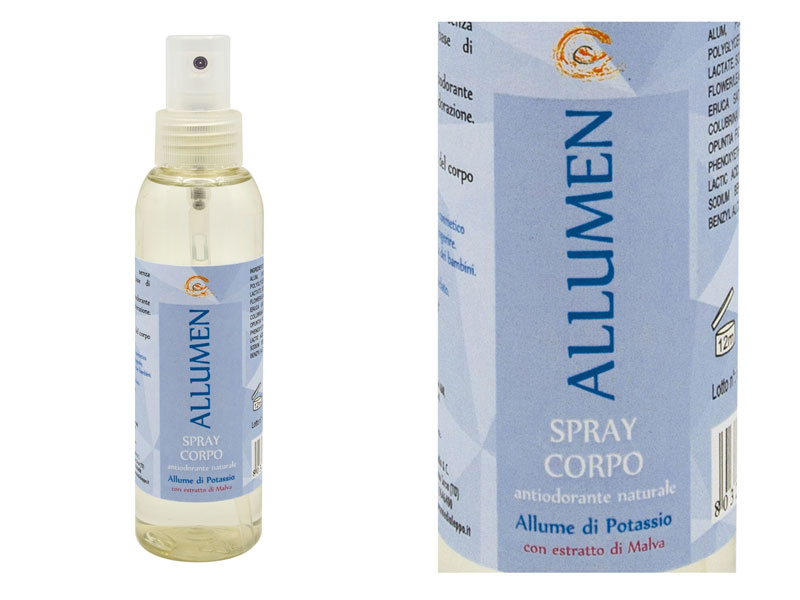 Noire di Hammam Allumen spray corpo allume potassio malva 125 ml