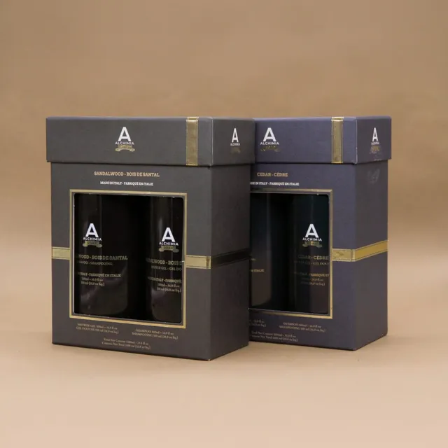 Alchimia Soap Linea Uomo set regalo shampoo doccia 2x500ml