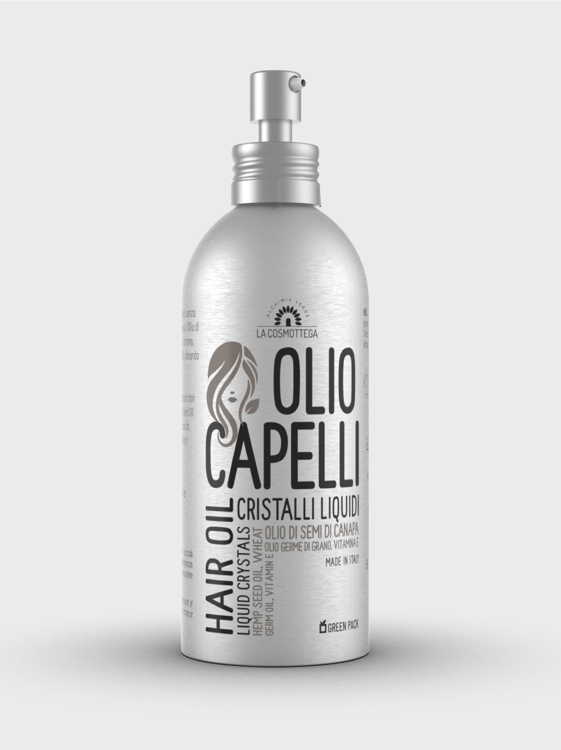La Cosmottega Cristalli Liquidi olio capelli canapa