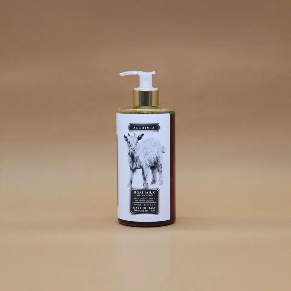 Alchimia Soap Goat Milk Sapone Liquido 500ml Delicato