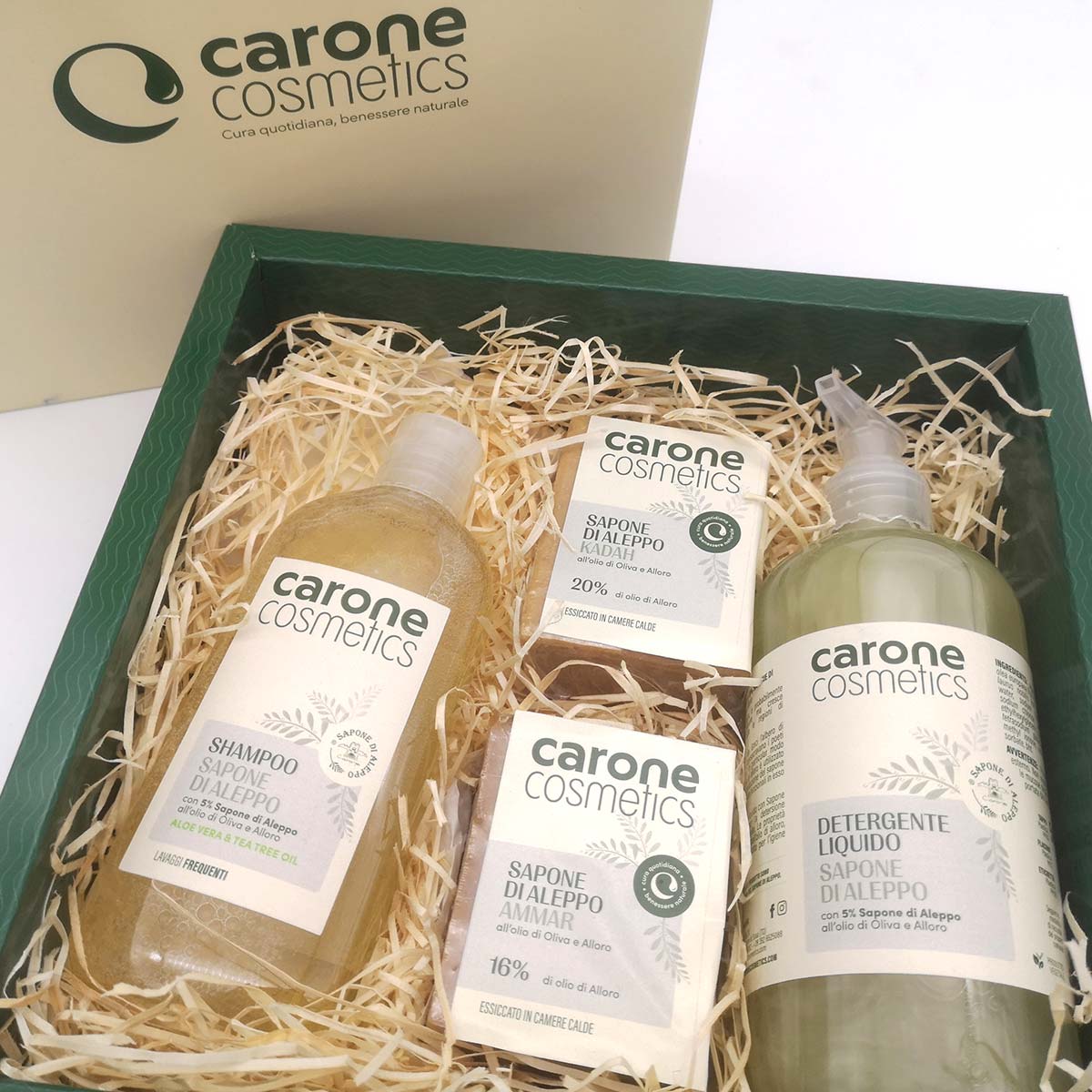 Noire di Hammam Igiene Benessere set sapone Aleppo 500+250 ml