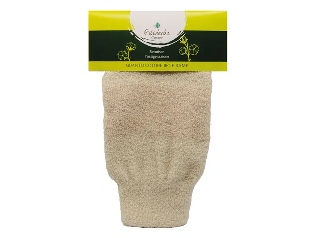 Noire di Hammam Filiderba guanto cotone rame