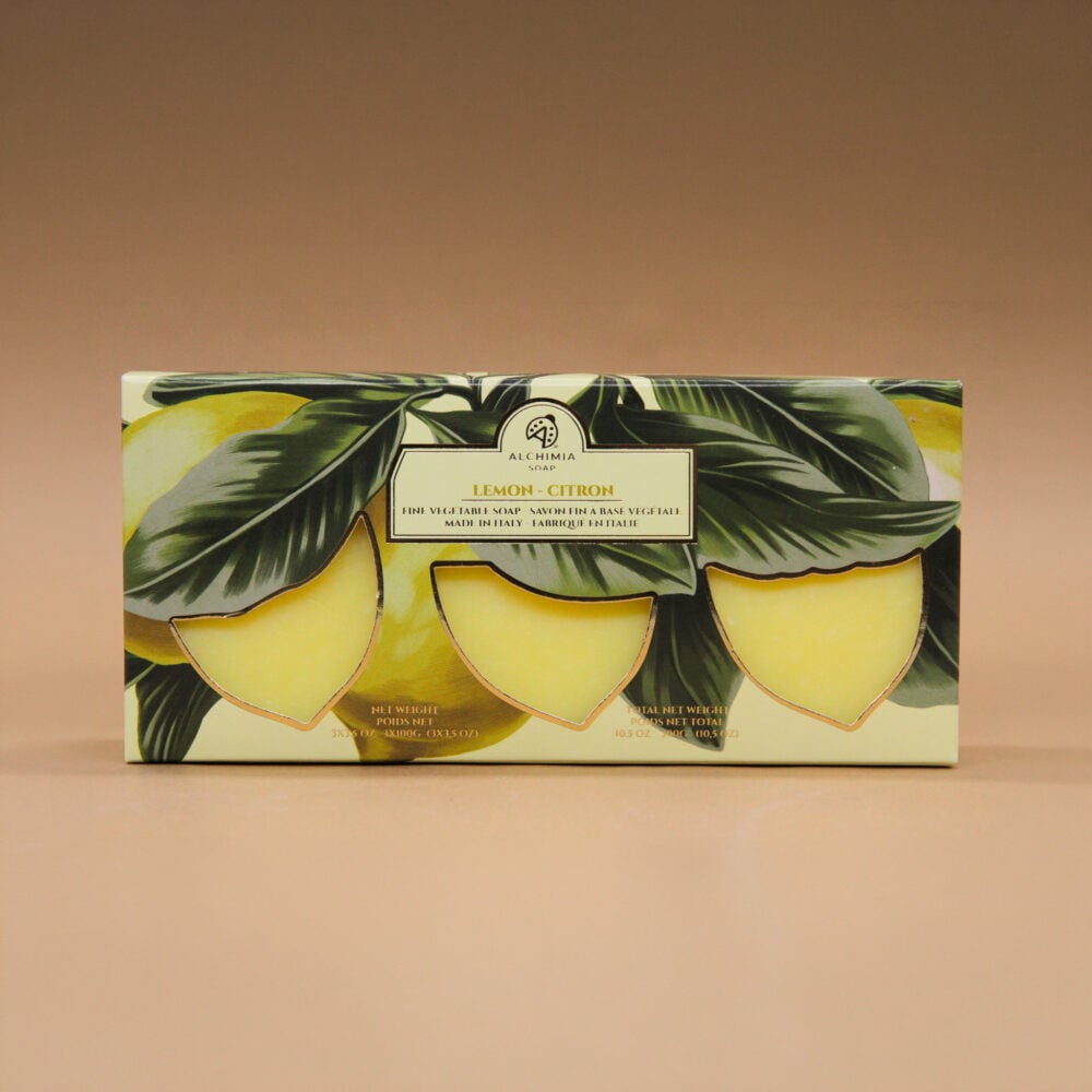 Alchimia Limoncini saponette solide 3x100 g vegetali