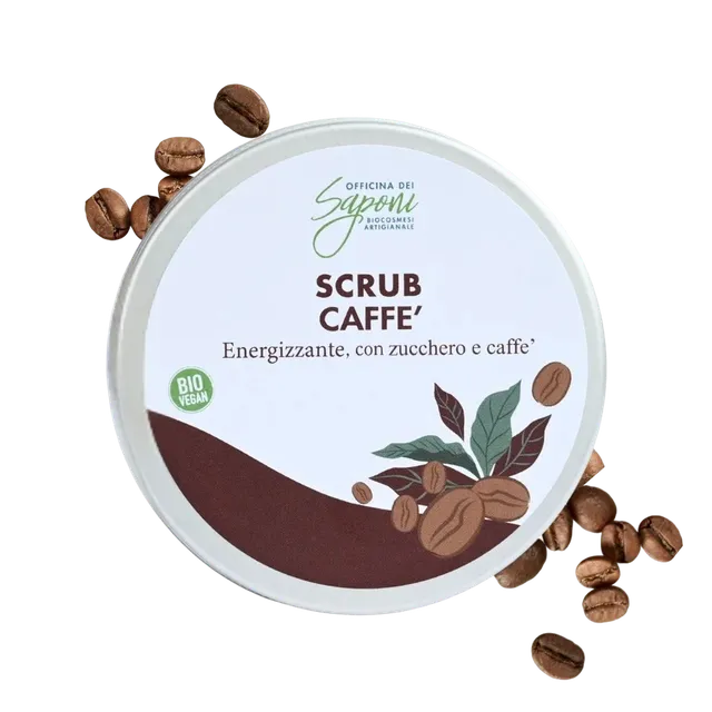 Officina dei Saponi Caffè Scrub Corpo Zucchero Pelle Levigata