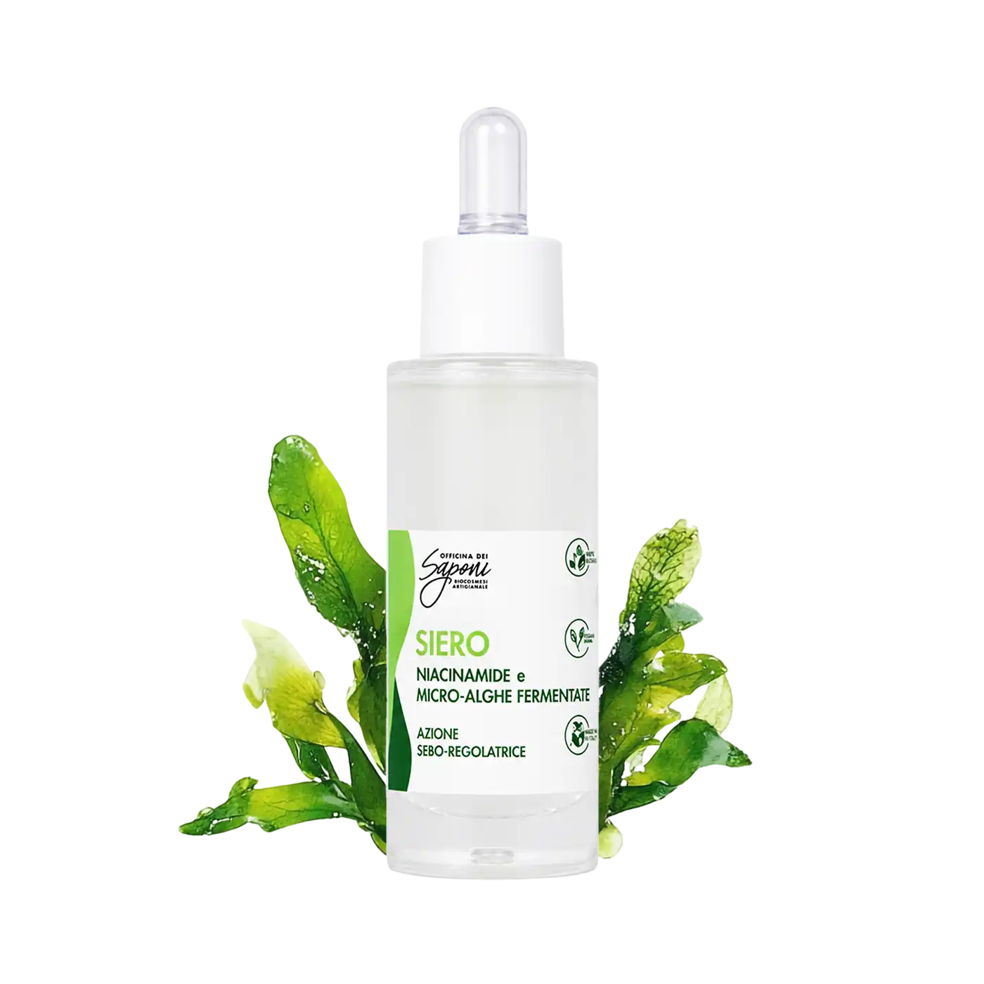 Officina dei Saponi Verde Siero Viso Niacinamide Sebo-Regolatore