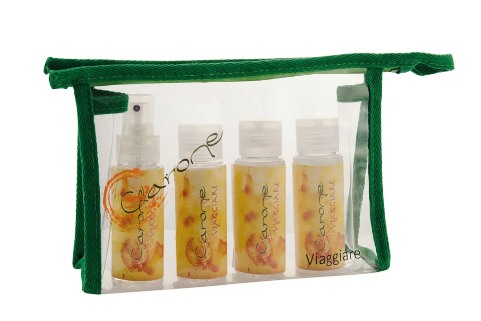 Noire di Hammam Carone pochette viaggio allume