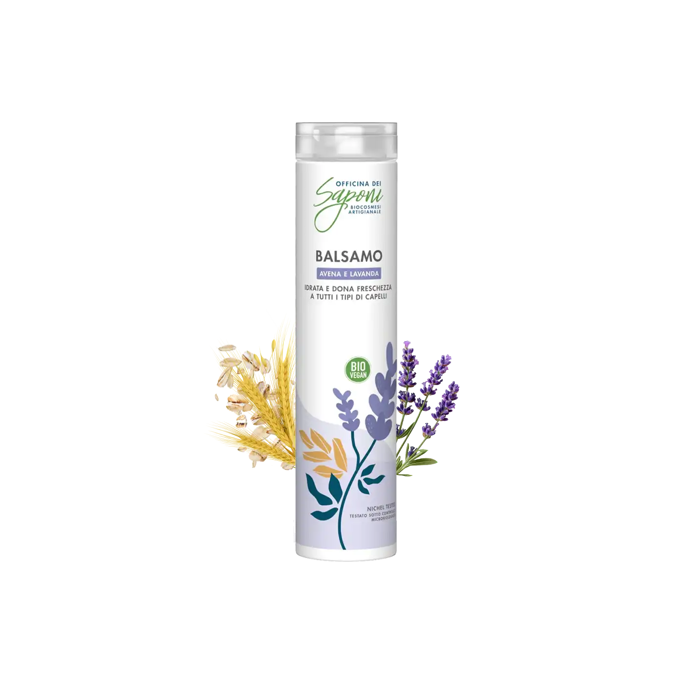 Officina dei Saponi Avena e Lavanda Balsamo Capelli Oli Bio
