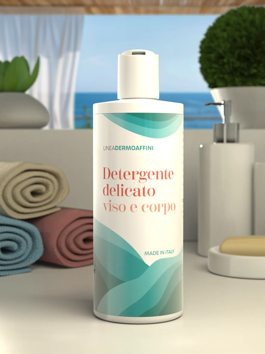 La Cosmottega Dermoaffini Detergente Viso Corpo Pelli Sensibili