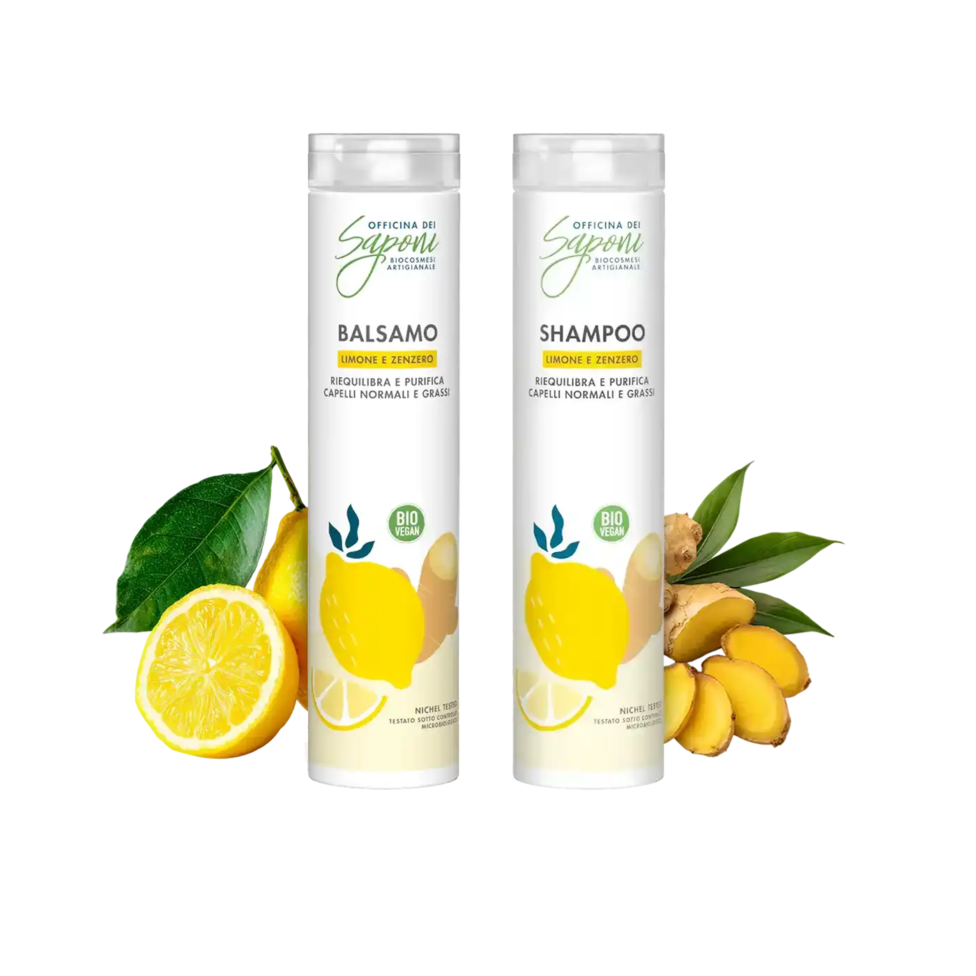 Officina dei Saponi Routine Capelli Sottili Zenzero Kit 2pz