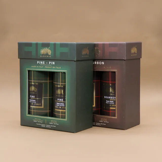 Alchimia Soap Uomo Cofanetto Regalo 2x500ml Profumato