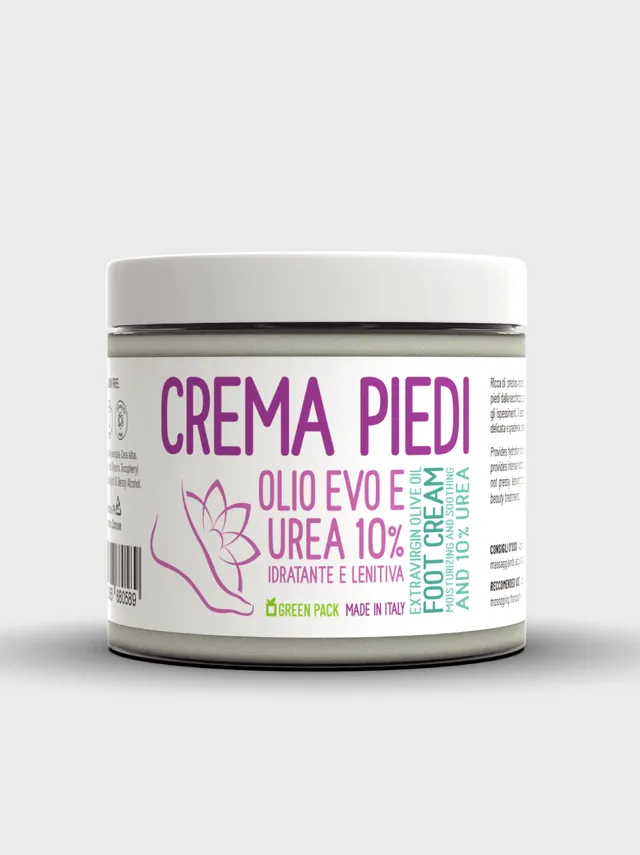 La Cosmottega crema piedi olio evo e urea 10% piedi secchi