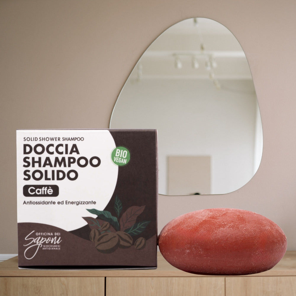 Officina dei Saponi Caffè doccia shampoo solido tonificante