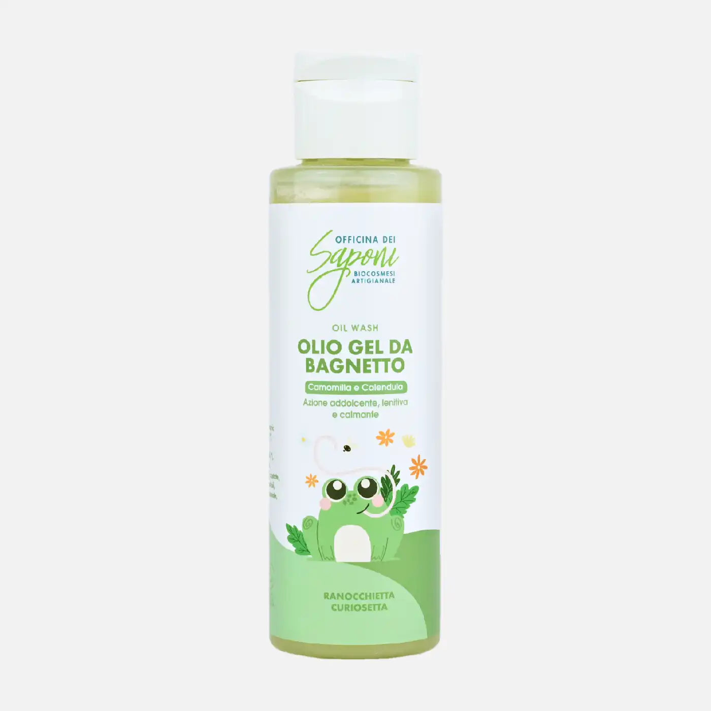 Officina dei Saponi Bimbi olio gel detergente camomilla e calendula