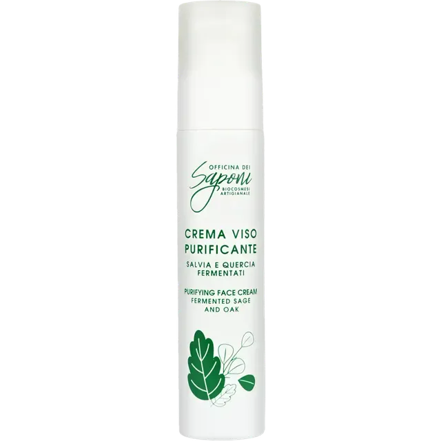 Officina dei Saponi Fermentati Crema Purificante Anti-Imperfezioni pelle mista