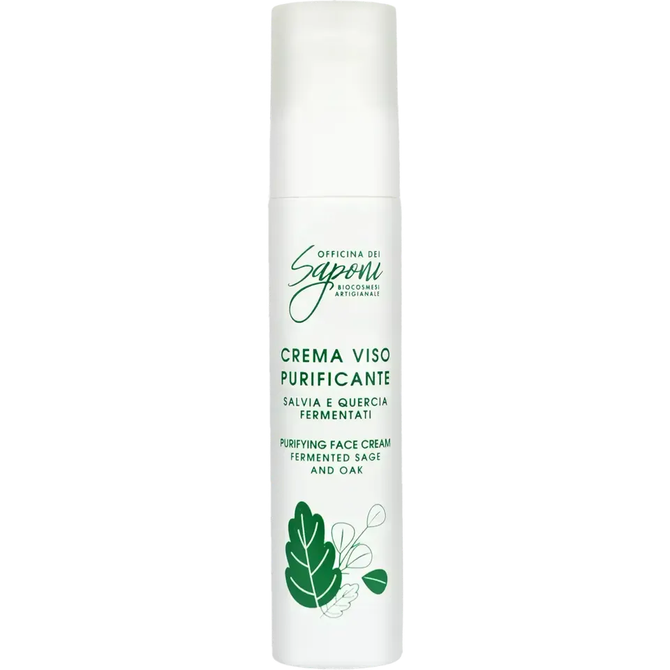 Officina dei Saponi Fermentati Crema Purificante Anti-Imperfezioni pelle mista