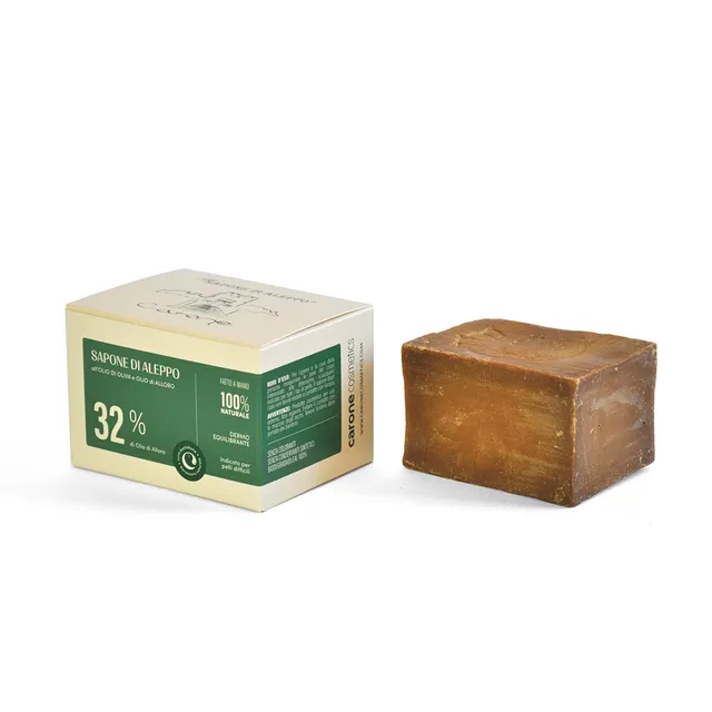 Noire di Hammam sapone Aleppo 32% 180 g olio alloro
